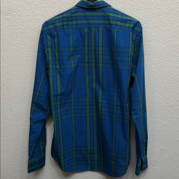 SOLD NWOT Burberry Brit Men’s Blue and Green - Picture 4 of 4